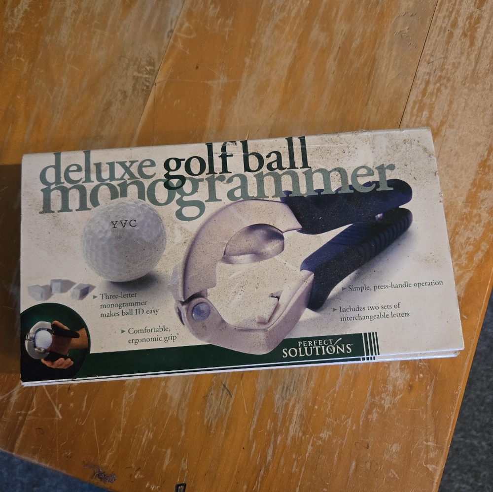 Golf Ball Monogrammer